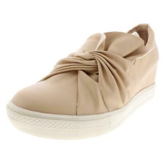 Classic Bow Wedge Platform Espadrille Sneaker - Picture 3 of 3